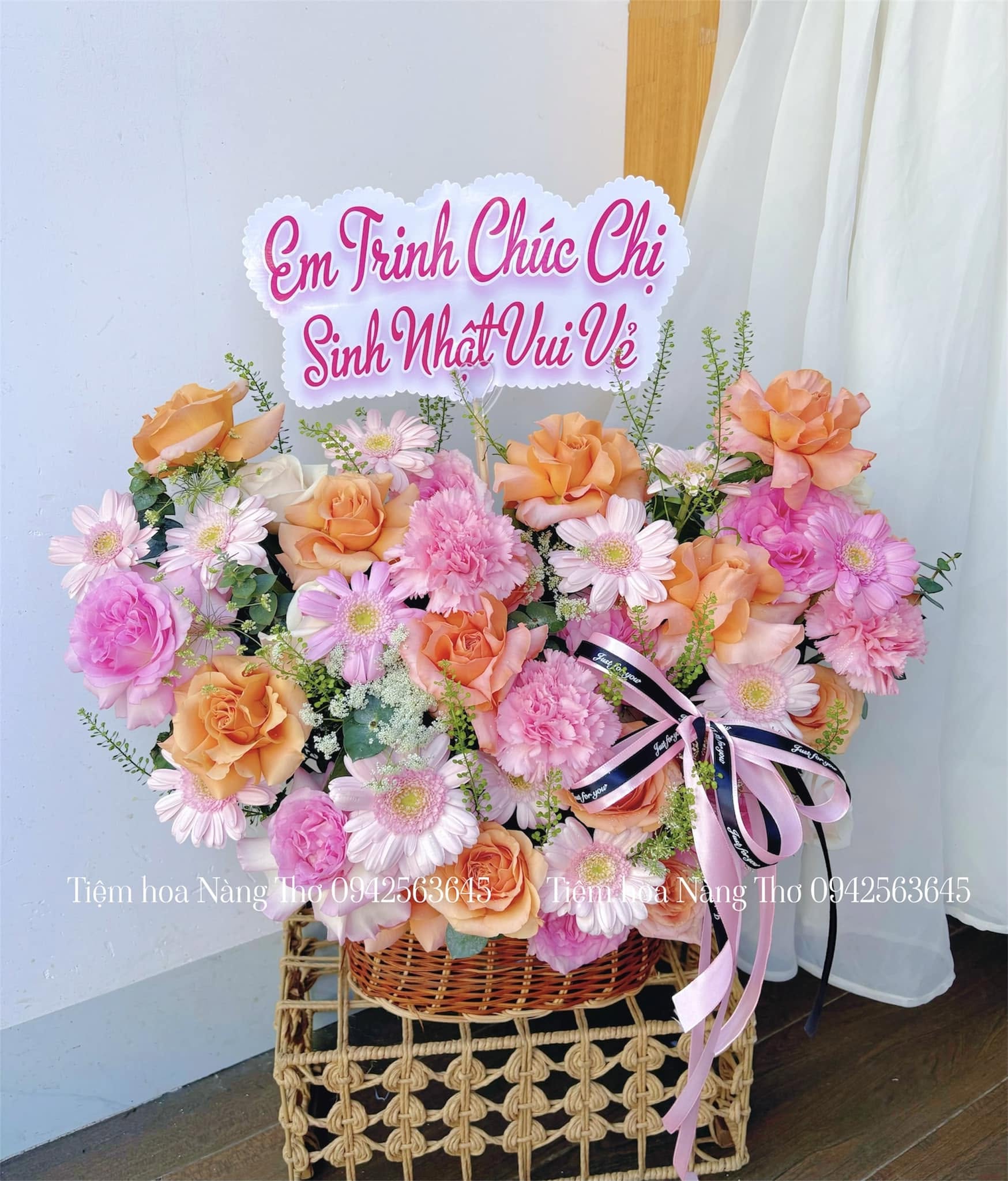 Bó · Giỏ · Hộp · Bình hoa